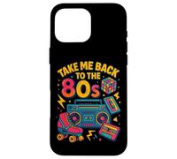 Diseño Retro Take Me Back to The 80s Carcasa para iPhone 16 Pro MAX
