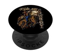 Diseño Ride Em Cowboy PopSockets PopGrip Adhesivo