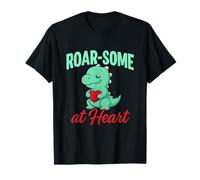 Diseño Roar-Some at Heart Dinosaur Love Camiseta