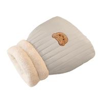 Diseño semicerrado, cálido nido para mascotas para gatos y perros, saco cambiador de 360 grados, de felpa suave, cómodo saco de dormir para todas las estaciones (gris azulado (estilo de plumón