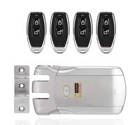 Diseño Simple WiFi Control Remoto Inalámbrico Smart Door Lock Invisible Sin Llave Tocando La Cerradura Home Security Lock