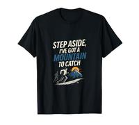 Diseño Step Aside Mountain Chase Trail Running Camiseta