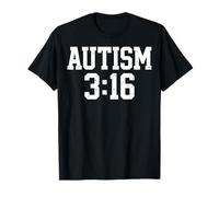Diseño Tipográfico Aceptación Autismo Camiseta