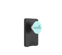 Diseño tipográfico de Palmera de Los Ángeles California PopSockets PopWallet para MagSafe