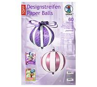 Diseño Tiras Paper Balls Jasmine, 60 y accesorios para 8 bolas decorativas)