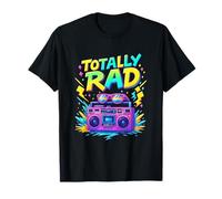 Diseño totalmente radical de Throwback Party Vibes de los 80 Camiseta