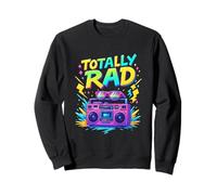 Diseño totalmente radical de Throwback Party Vibes de los 80 Sudadera