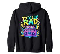 Diseño totalmente radical de Throwback Party Vibes de los 80 Sudadera con Capucha