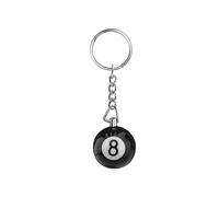 Diseño único Creative Billar Bola keychainpendants Adorno para Bolsos o schoole Creative Cool Llaveros Gracias Tarjetas Llaveros Llaveros Color al Azar