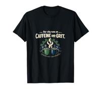 Diseño Urbano City Pride Coffee & Grit Gear Camiseta