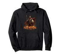 Diseño Valiente de la Fuerza del Guerrero Espartano intrépido Sudadera con Capucha