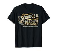 Diseño Victoriano Scrooge & Marley EST 1803 Ebenezer Scrooge Camiseta