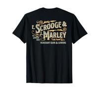 Diseño Victoriano Scrooge & Marley EST 1803 Ebenezer Scrooge Camiseta