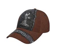 Diseño Vikingo Hombre Gorra de Béisbol Personalizada Ajustable Sombrero de Camionero para Papá Pesca Golf Hip Hop