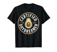 Diseño Vintage de Aguacate Daydreamer Certificado Camiseta