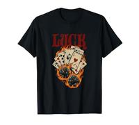 Diseño Vintage de Apuestas para Amantes del Póker Camiseta