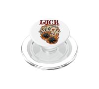 Diseño Vintage de Apuestas para Amantes del Póker PopSockets PopGrip para MagSafe