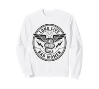 Diseño Vintage de Bad Women Snake Dagger Sudadera