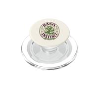 Diseño Vintage de Basil Instinct para cocinar Hierbas y Jardinero PopSockets PopGrip para MagSafe
