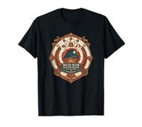 Diseño Vintage de Puesta de Sol de Wadi Rum Adventure Camiseta