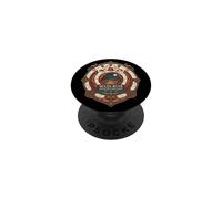 Diseño Vintage de Puesta de Sol de Wadi Rum Adventure PopSockets PopGrip Adhesivo