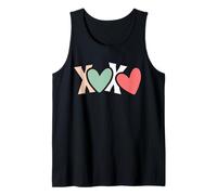 Diseño XO XO Abrazos y Besos Camiseta sin Mangas