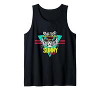 Diseños de Camisetas Estampadas con Estampado de Tigres de It's Sunny Days Cool Summer Vibes Camiseta sin Mangas