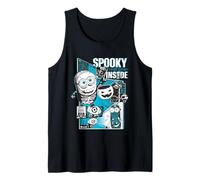 Diseños de Merchandising de Halloween de Spooky On The Inside Minions Camiseta sin Mangas