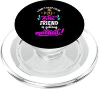 Diseños de pareja de aniversario de boda y matrimonio PopSockets PopGrip para MagSafe