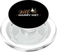 Diseños de pareja de aniversario de boda y matrimonio PopSockets PopGrip para MagSafe