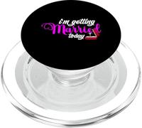 Diseños de pareja de aniversario de boda y matrimonio PopSockets PopGrip para MagSafe