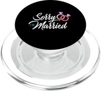 Diseños de pareja de aniversario de boda y matrimonio PopSockets PopGrip para MagSafe