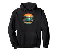 Diseños de Viaje Alpine y Lake Tahoe Sudadera con Capucha