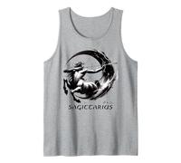 Diseños del Zodiaco de Sagitario y Centauro Quirón Camiseta sin Mangas