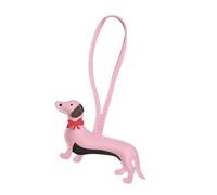 Diseños en forma de perro táctil Accesorio para llavero para estudiantes profesionales y entusiastas del aire libre Accesorio de llavero de de PU para rascar Llavero con dije tradicional en de