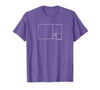 Diseños minimalistas de arquitectos y fotógrafos - Sección Áurea - Arquitecto y estudiante de arquitectura Camiseta Negra Manga Corta Mujer S