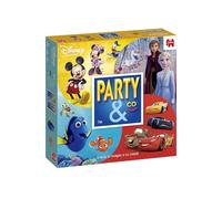 Diset - Party & Co. Disney, Juego de Mesa multiprueba para niños a Partir de 4 años - Diversión con Personajes Disney - Ideal para Juego de Amigos y Familia