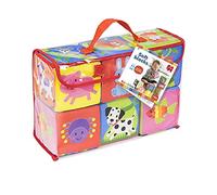 Diset Bambino - Bloques blanditos - Juguete cubos blanditos para bebé a partir de 6 meses