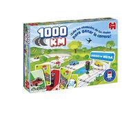 Diset Jumbo - 1000 KM - Juego Familiar y para niños - Edad 5-99 - +2 Jugadores - Juego de Mesa con Cartas - en Español