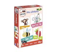 Diset, Las Sílabas, Juego educativo para aprender las letras y el abecedario para niños a partir de 5 años, Multicolor