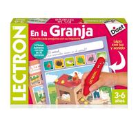 Diset - Lectron Lápiz Granja, Juego educativo de asociar preguntas y respuestas a partir de 3 años