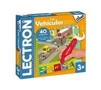 Diset Lectron Los Vehículos niños Español-Juego Educativo Partir de 3 años, Multicolor, 24x21,5x4 (63897)