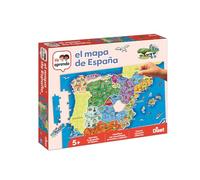 Diset, Provincias y Autonomías de España, Puzzle Educativo + 5 años | Diset, Provincias y Autonomías de España, Puzle Educativo para Aprender la geografía española a Partir de 5 años, Multicolor