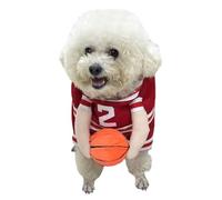 Disfraaz del Jugador de Baloncesto para Perros, Disfraz de Baloncesto de Perros | Pett Halloween Training Ball Ball Dog Relling, disfrazz de Halloween de Mascotas, requisito de Mascota de Cuerda