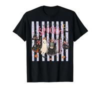 Disfraces atrevidos de Halloween Wanna Play Dress Up para Mujer Espeluznante Camiseta gráfica económica, Hombre, Negro, L