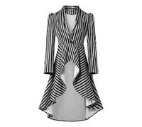 Disfraces Carnaval Mujer, Chaqueta De Presagio FRAC GóTico con Estilo Retro Medieval Y Manga Larga para Traje De Etiqueta