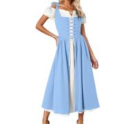Disfraces Carnaval Mujer Disfraz Medieval Disfraz De Princesa Adulta Gotico Trajes Talla Grande Traje Disfarce Mulher Reina Victoriano Adulto Costume Hadas Blanco Hombre Elfa 3Xl Mimo Disfarces