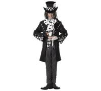 Disfraces de California 01101 Oscuro Mad Hatter Disfraces de Adultos - Negro - X-Large