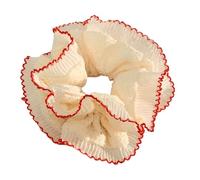 Disfraces de Encaje Cabello Para Mujeres Y Niñas Pelo Estético Corbata Elástica Círculos De Gran Tamaño Para Ropa Diaria Cinta De Moda