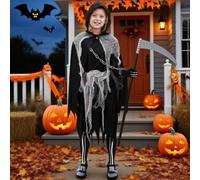 Disfraces De Halloween Infantiles | Juego de Disfraz de Halloween Terrorífico para Niños | Accesorios Cosplay Personajes Terroríficos Para Representación Y Obra De Teatro